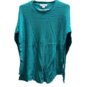 Cotton Country - Teal Sweater